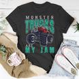 Vintage Monster Truck Retro Style Monster Truck Are My Jam Unisex T-Shirt Unique Gifts