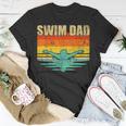 Mens Vintage Style Swimming Lover Swimmer Swim Dad Fathers Day T-Shirt Funny Gifts