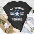 Vintage Us Air Force Veteran Vintage Usaf Veteran T-Shirt Funny Gifts