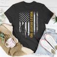 Vintage Usa Flag Worlds Greatest Dad Fathers Day T-Shirt Funny Gifts