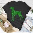 Vizsla Dog Shamrock Leaf St Patrick Day T-Shirt Funny Gifts