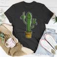 Witziges Stinkefinger Kaktus I Humor T-Shirt Lustige Geschenke