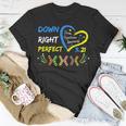 World Down Syndrome Day Awareness Socks 21 March Unisex T-Shirt Unique Gifts