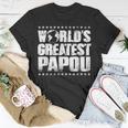 Worlds Greatest PapouBest Ever Award Gift Unisex T-Shirt Funny Gifts