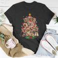 Yorkie Christmas Tree Funny Xmas Gifts For Yorkie Dog Lover Tshirt Unisex T-Shirt Unique Gifts