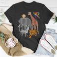 Zoo Animals Shirt Wildlife Birthday Party A Day At The Zoo Unisex T-Shirt Unique Gifts
