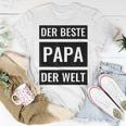 Bester Papa der Welt T-Shirt, Herren Geburtstag & Vatertag Idee Lustige Geschenke