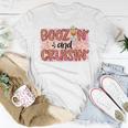 Boozin And Cruisin Leopard Cruise Vacation Trip Unisex T-Shirt Unique Gifts