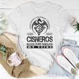 Cisneros Blood Runs Through My Veins Unisex T-Shirt Funny Gifts