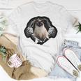 Cool Siamese Cat Torn Cloth For Cats Mom Cats Dad Unisex T-Shirt Unique Gifts