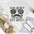 Dad Joke You Mean Rad Jokes Funny Fathers Day Vintage Unisex T-Shirt Unique Gifts