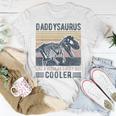 Daddysaurus Like A Regular Daddy But Cooler T-Rex T-shirt Funny Gifts