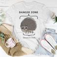 Danger Zone Snuggles Zone Unisex T-Shirt Unique Gifts