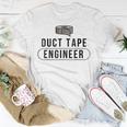 Duct Tape Engineer | Funny Mechanic Humor Unisex T-Shirt Unique Gifts