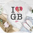 Grace Berger I Love Gb Indiana Unisex T-Shirt Unique Gifts