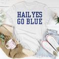 Hail Yes Go Blue Unisex T-Shirt Unique Gifts