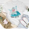 Hang Goose Silly Goose Surfing Funny Farm Animal Unisex T-Shirt Unique Gifts