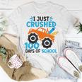 I Just Crushed 100 Days Of School Monster Truck Boys Kids T-Shirt Funny Gifts
