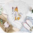 Katzen Katzenliebhaber Kätzchen Mädchen Kinder Damen T-Shirt Lustige Geschenke