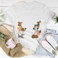Kids 2 Year Old Puppy Dog Birthday Pawty Dogs 2Nd Party Gift Idea Unisex T-Shirt Unique Gifts