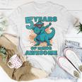 Kids Dinosaur Birthday 5 Year Old Boy | Birthday Boy Unisex T-Shirt Unique Gifts