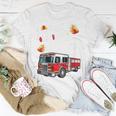 Kids Fire Truck 3Rd Birthday Boy Firefighter 3 Year Old T-Shirt Funny Gifts