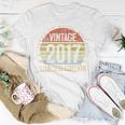 Kids Vintage 2017 Limited Edition 6 Year Old Gifts 6Th Birthday Unisex T-Shirt Unique Gifts