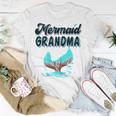 Mermaid Grandma Party Outfit Dad Mama Girl Mermaid Mom Gift For Womens Unisex T-Shirt Unique Gifts