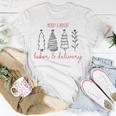 Merry Xmas Bright Christmas Labor And Delivery Nurse T-shirt Funny Gifts