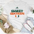 Miami Men’S Basketball 2023 Sweet 16Unisex T-Shirt Unique Gifts