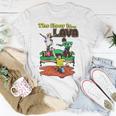 The Floor Is Lava Childrens Playing Unisex T-Shirt Unique Gifts
