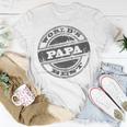 Worlds Best Papa Cool Dad Fathers Day Gift Dads Unisex T-Shirt Unique Gifts