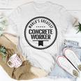 Worlds Greatest Concrete Worker T-shirt Funny Gifts