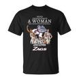 2023 Never Underestimate A Woman Who Understands Basketball And Loves Zags Unisex T-Shirt