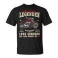 60. Geburtstag Biker T-Shirt, Motorrad Chopper 1963 Motiv für Männer