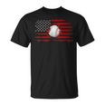 American Flag Baseball Apparel - Baseball Unisex T-Shirt
