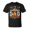 Awesome Dad Greatest Dad Fathers Day Greatest Dad Typography V2 Unisex T-Shirt