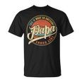 Mens What An Awesome Dad Papa Grandpa Looks Like Vintage T-Shirt