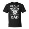 Best Pug Dad Ever Dog Lover FunnyUnisex T-Shirt
