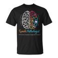 Brain Of A Speech Pathologist Speech Language Therapy Unisex T-Shirt