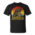 Mens Dadzilla Father Of The Monsters Vintage Fathers Day For Dad T-Shirt