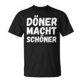 Döner Macht Schöner Kebab Dönerverkäufer Imbiss T-Shirt