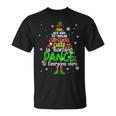 Elf Dance Teacher Best Way Christmas Cheer Is Teaching Dance V3 T-shirt