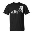 Evolution Climbing Berge Bergsteigen Klettern T-Shirt