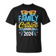 Family Cruise Caribbean 2024 Vacation Souvenir Matching Unisex T-Shirt
