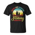 Father Daughter Fishing Partner For Life Retro Matching Dad V2 T-Shirt