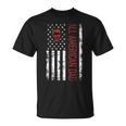 Fathers Day | All American Patriot Usa Dad | 4Th Of July Unisex T-Shirt