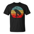 Folie Vintage Retro Foiler Elektrisches Hydrofoil Surfboard T-Shirt