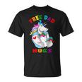 Free Dad Hugs Lgbt Gay Pride V2 Unisex T-Shirt