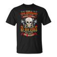 Funny Car Mechanic Biker Skull Gift For Mens Unisex T-Shirt